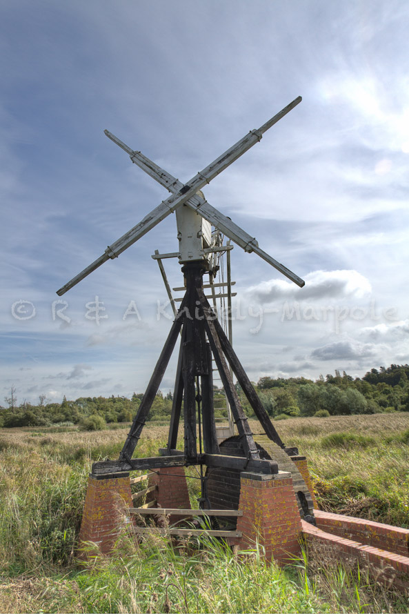 Clayrack Windmill, How Hill, Norfolk